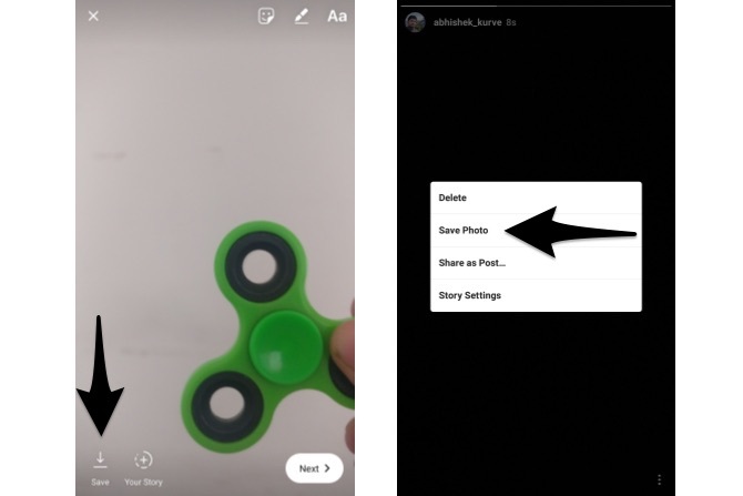 Instagram story tricks stáhnout příběh