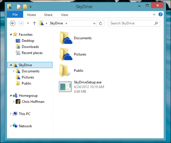 Průzkumník windows-blue-skydrive-in-file-Explorer