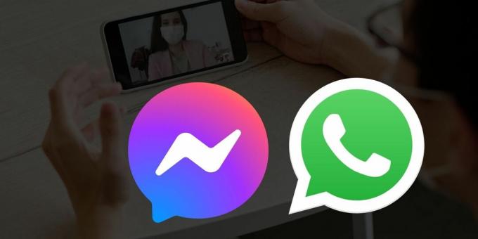 Kvalita videa WhatsApp vs Messenger 