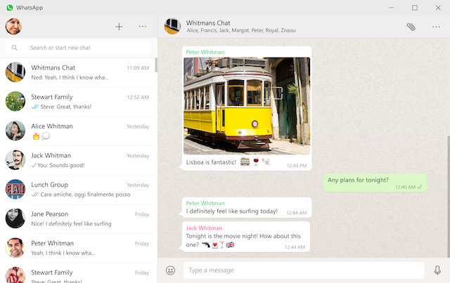 WhatsApp-for-Desktop-Windows-oficiální snímek obrazovky