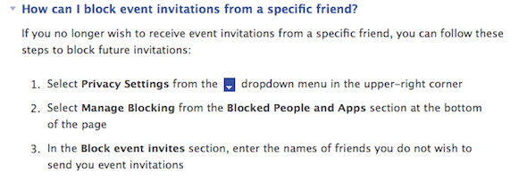 Jak zajistit, abyste na Facebooku nebyli out [Týdenní tipy na Facebooku] Blokování událostí na Facebooku