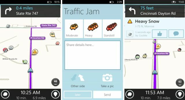 Waze pro Windows-Phone-8