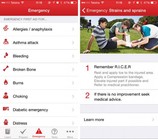 Bike Different: Nejlepší iPhone Cycling Apps firstaid