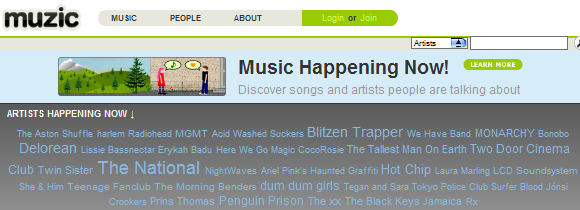 Muzic - Happening hudby hned teď!