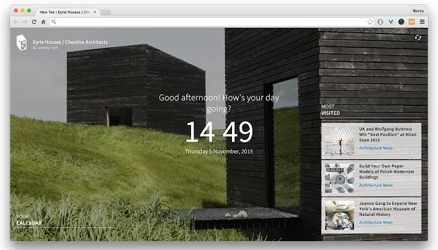 chrome-nádherný-new-tab-pages-archdaily