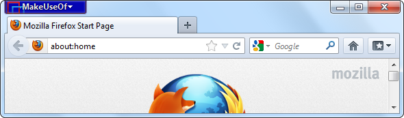 firefox oranžové tlačítko nabídky