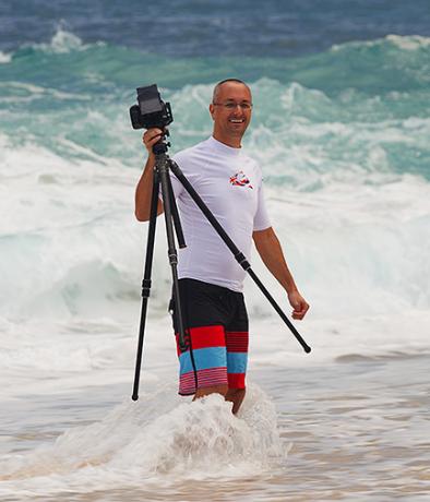 Jon Cornforth fotografoval surfování na severním pobřeží Oahu