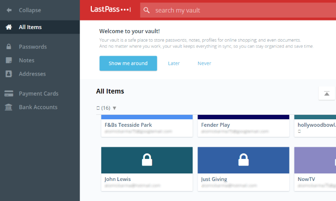 LastPass správce hesel