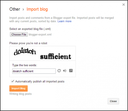 Váš průvodce po poslední minutě, jak exportovat svůj chutný blog, než se navždy vypne Blogger Other Import blog