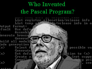 kdo vymyslel pascal program