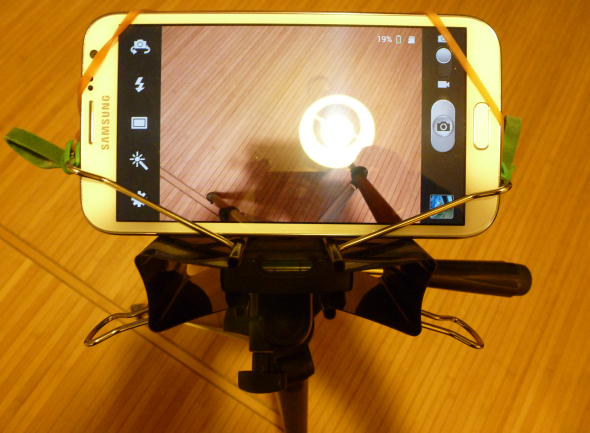 diy smartphone stativ mount