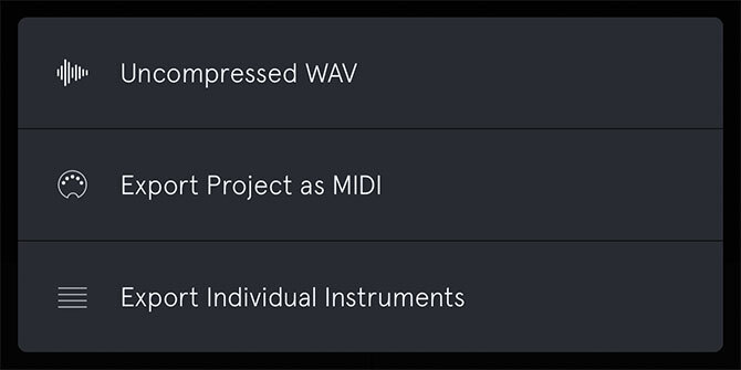 exportovat midi auxy ios