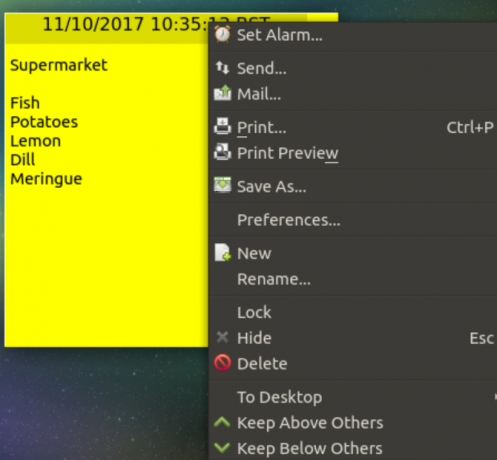 5 malých užitečných poznámek pro linuxové linuxové stickynotes uzly