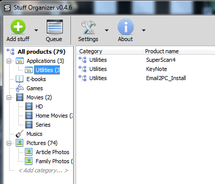 Uspořádejte si hromady souborů a další věci pomocí Stuff Organizer [Windows] stufforganizer6