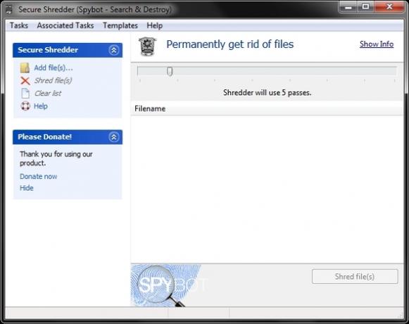 Spybot - Search & Destroy: Jednoduchá, přesto efektivní cesta k čištění počítače Malware Advanced Secure Shredder