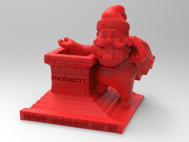 santa 3d tisk