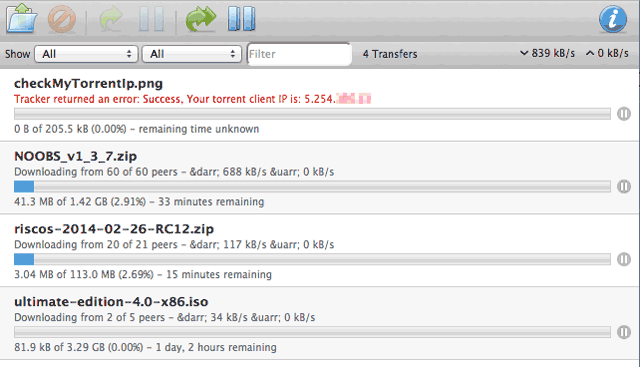 výsledky přenosu-torrent-ip-check