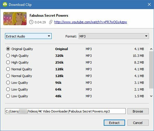 4K Video Downloader Stáhne YouTube Seznamy skladeb, kanály a další 4K Video Downloader Download Audio