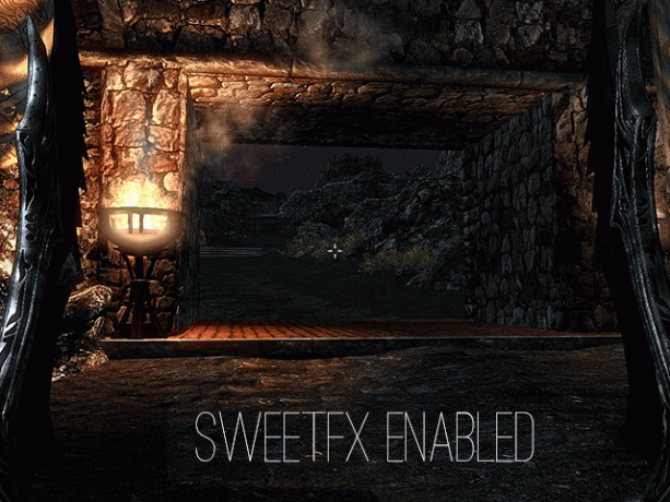 SweetFX Skyrim Pohled z první osoby