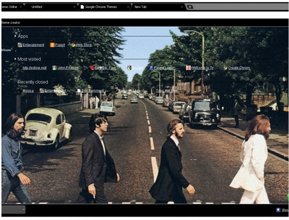 Deset nejúžasnějších témat Google Chrome Themes screen shot 2011 03 24 at 1