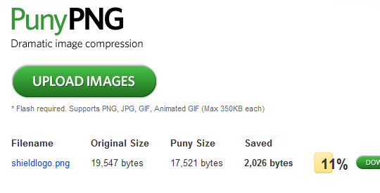 5 aplikací pro optimalizaci obrázků pro použití na webu punypng