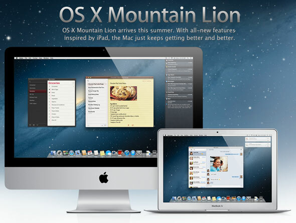 mac os x mountain lion