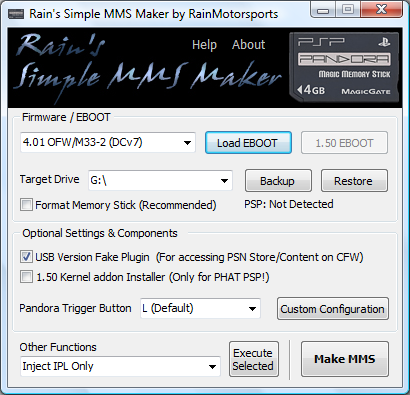 Jak downgradovat PSP a upgradovat na vlastní firmware (2) 23522 rainmmsfj6