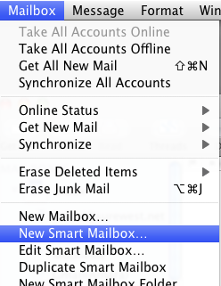 chytré poštovní schránky apple mail