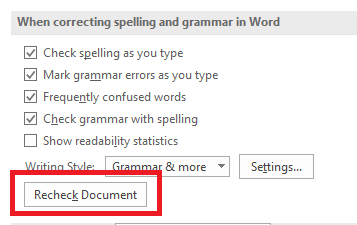 Jak hláskovat a gramaticky Zkontrolovat v MS Word ms překontrolování slov