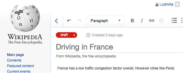 wikipedia-Draft