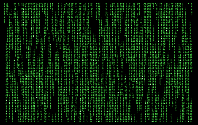 Spořič obrazovky Matrix