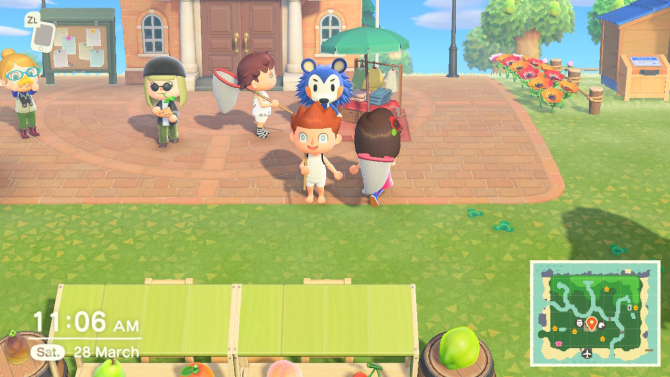 Animal Crossing: New Horizons přátelé