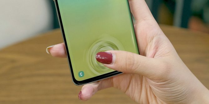 v zobrazení touch id