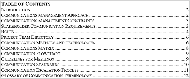 PMDocsCommunicationsPlan