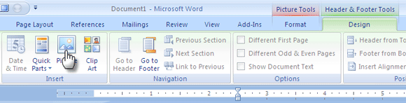 Jak vytvořit vlastní šablonu s rychlým hlavičkovým papírem v aplikaci Microsoft Word 2007 MSWord08