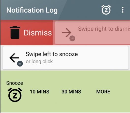 Android-oznámení-notif-log-švihnout-doleva-doprava-odmítnout-odložit