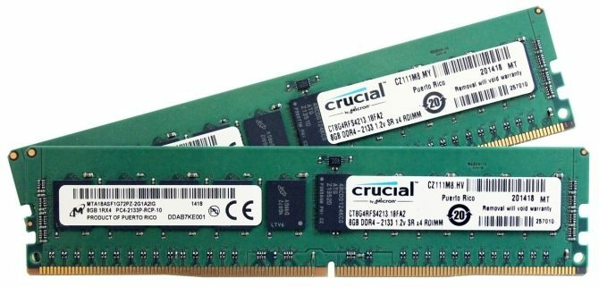 8 GB ddr4 2133 RAM rozhodující