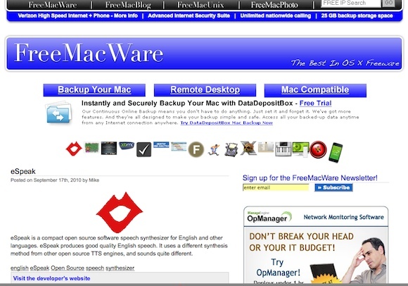 11 online zdrojů pro nejlepší v Mac Freeware [Mac] FreeMacWare