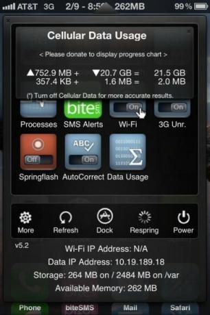 sbsettings tipy pro iPhone