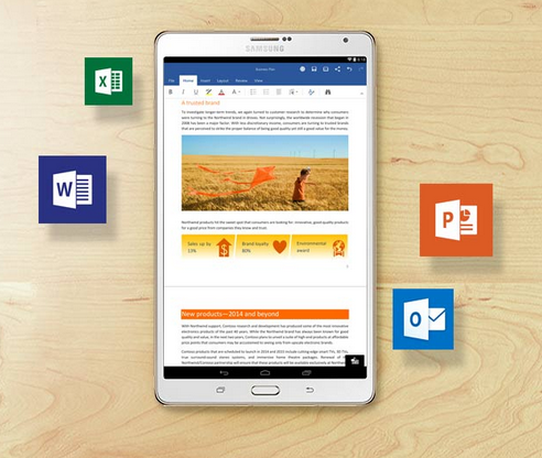 Microsoft Office pro mobilní telefony