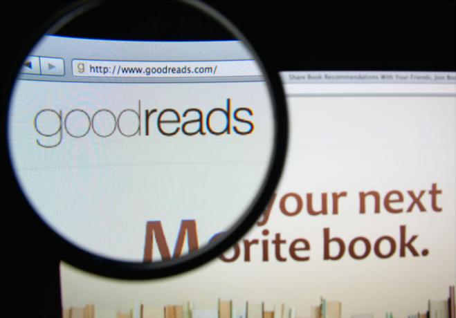 goodreads site