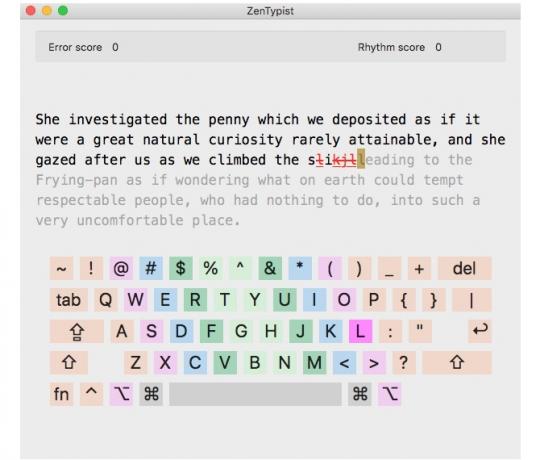 ZenTypist Typing App pro Mac