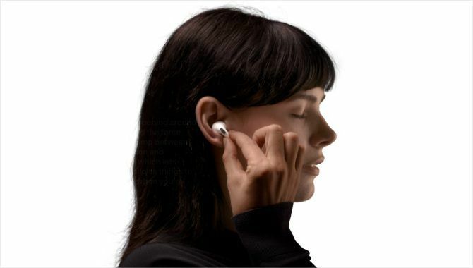 Squeezing Force Sensor na AirPods Pro