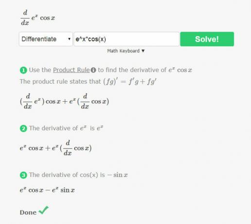 Cymath řešení problémů