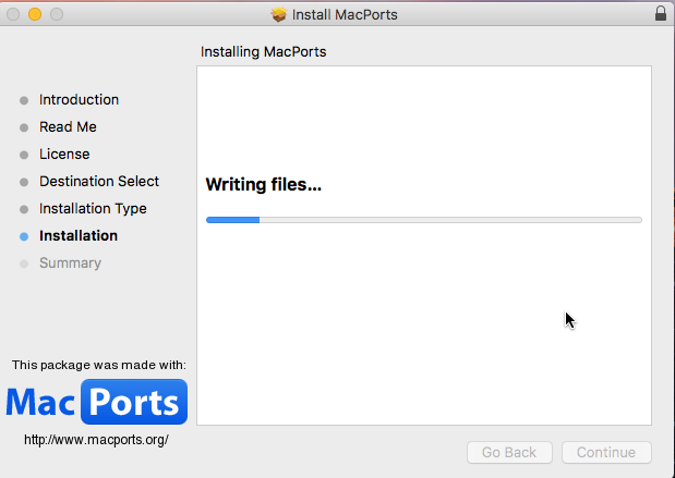 intro macports app install6