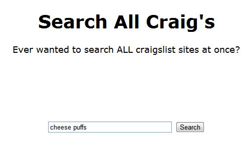 prohledat všechny craigslist