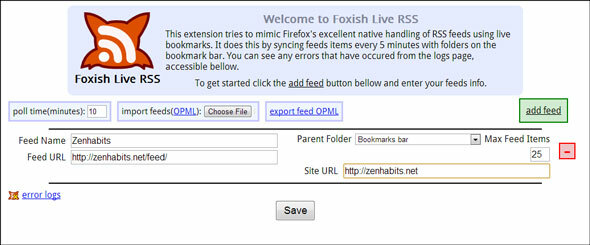 Local Reader - 6 vynikající RSS rozšíření pro Chrome rss chrome extension04