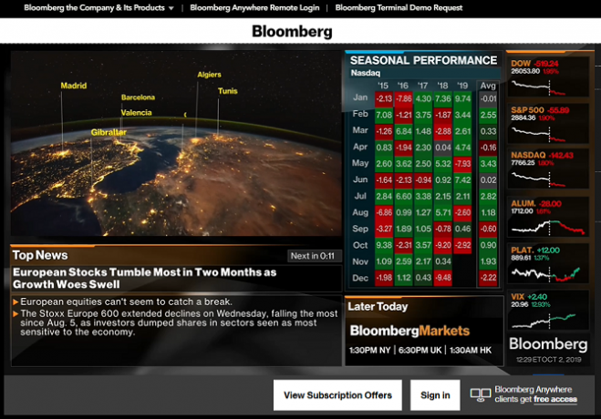 bloomberg zdarma online tv