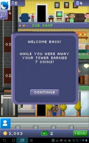 Spusťte si vlastní rušný činžovní dům s malou věží [Android a iOS] tinytower12