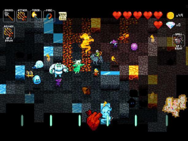 krypta nekrodancera ios roguelike